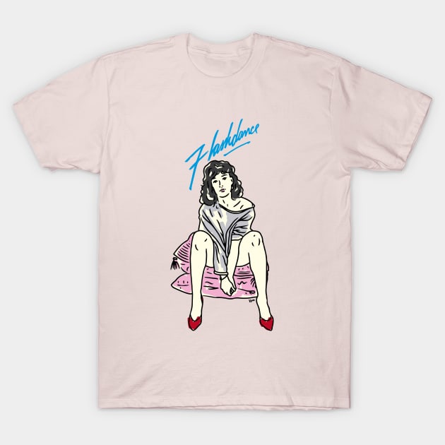 Flashdance T-Shirt by KaiaAramayo